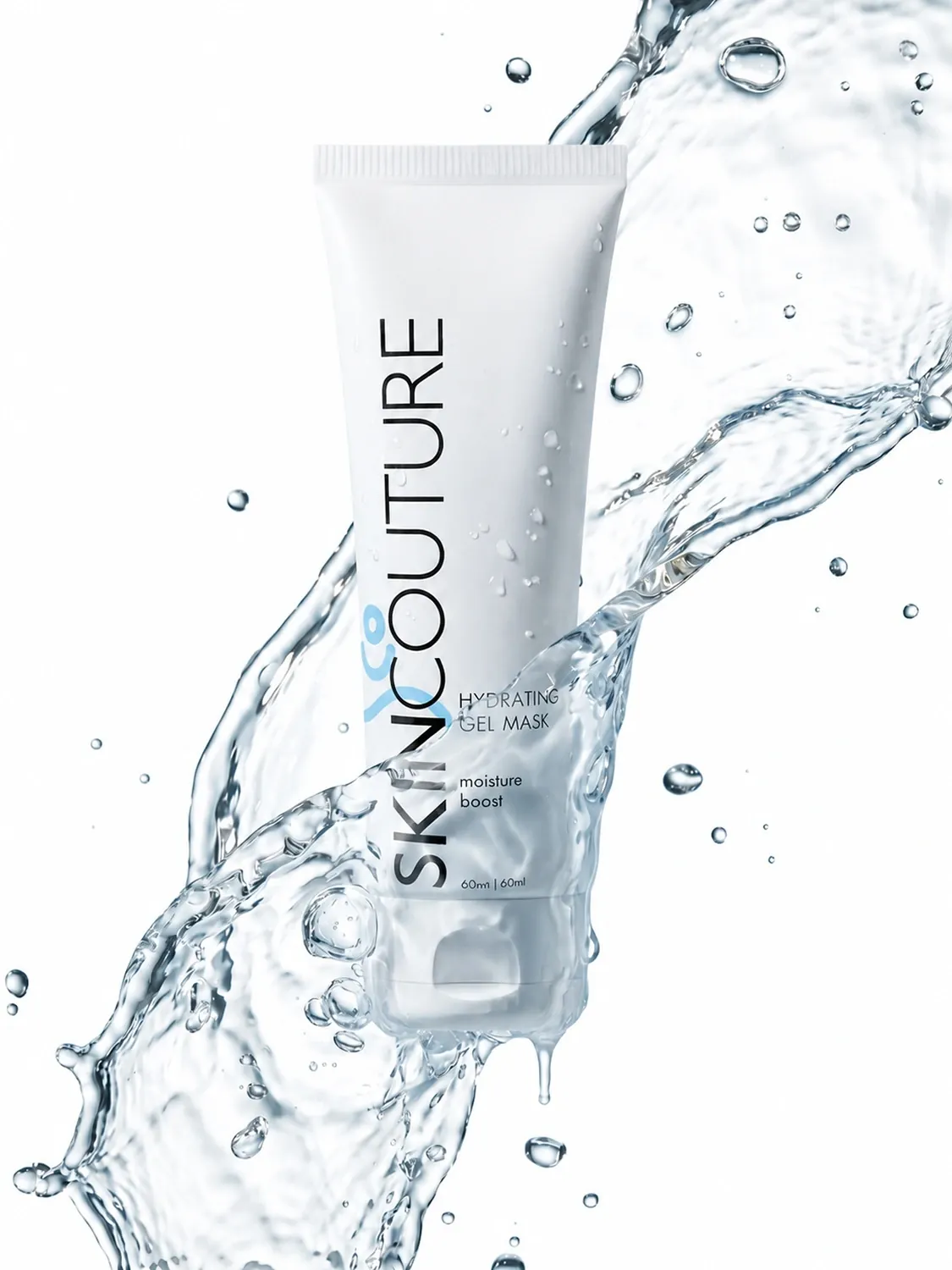 Hydrating gel mask, splash shot